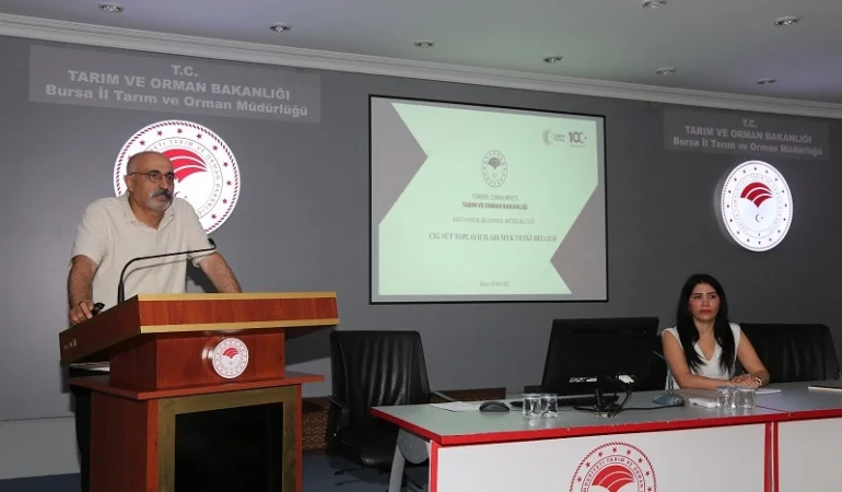 Bursa’da çiğ süt toplayıcıları için eğitim ve teknik gezi