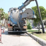 150 kilometrelik yağmursuyu hattında kapsamlı temizlik