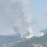 Balıkesir Sındırgı'da orman dışı alanda yangın!