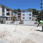 Bursa İnegöl'de kamulaştırılan alanlar otoparka dönüşüyor