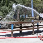 Gönüllü itfaiyeciler Konya kampında