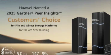 Huawei, üst üste 4. kez Dosya ve Nesne Depolama Platformları kategorisinde 2025 Gartner Peer Insights müşterilerinin tercihi seçildi