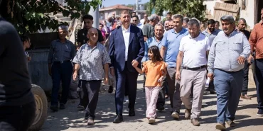 Cemil Tugay'dan Köseler'e ziyaret