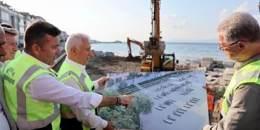Mudanya’nın vitrini Bursa Büyükşehir’le yenileniyor